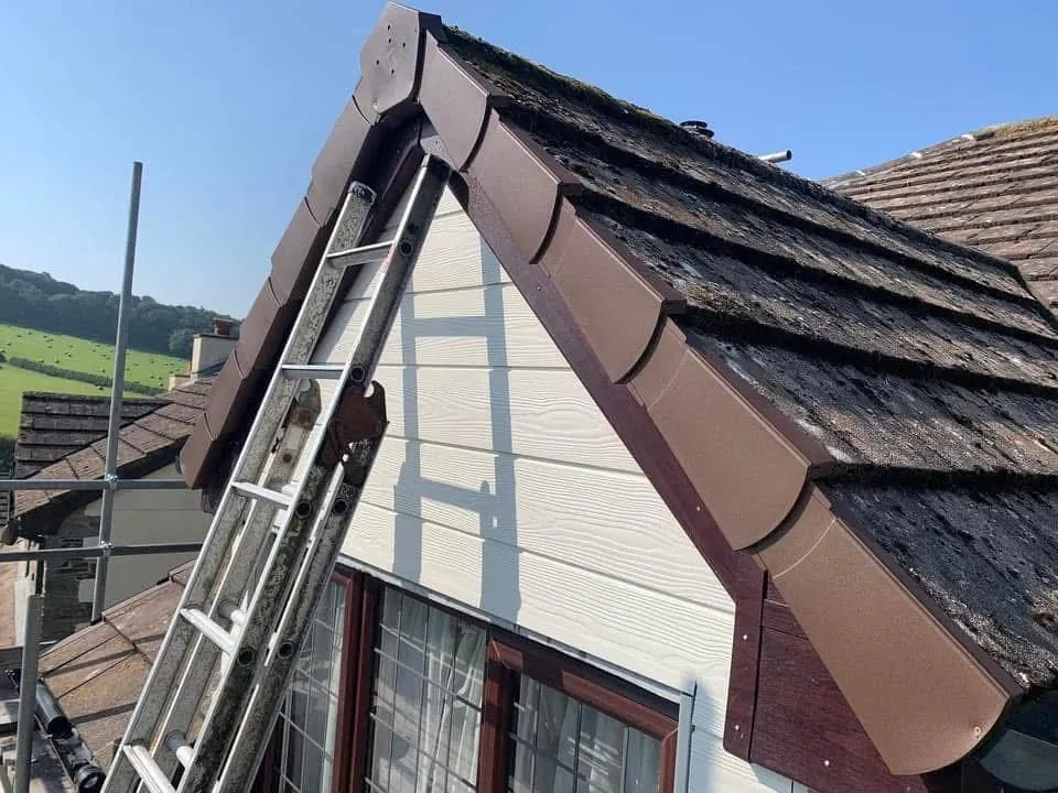 New fascias, bargeboards and guttering in Torquay
